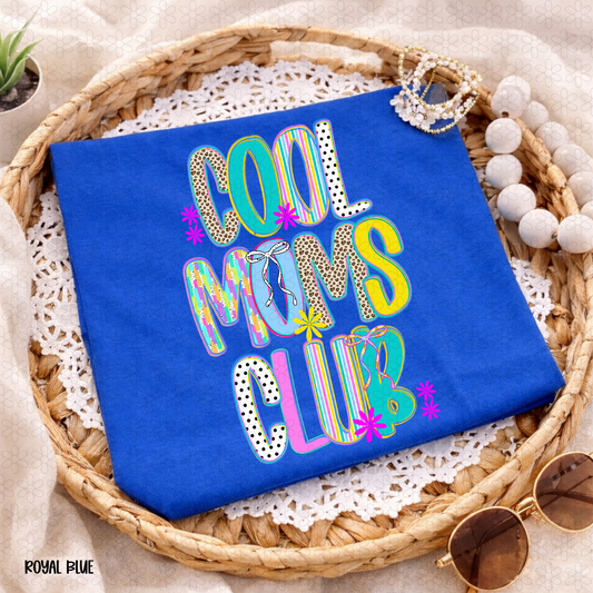 Cool Moms Club Completed Tee