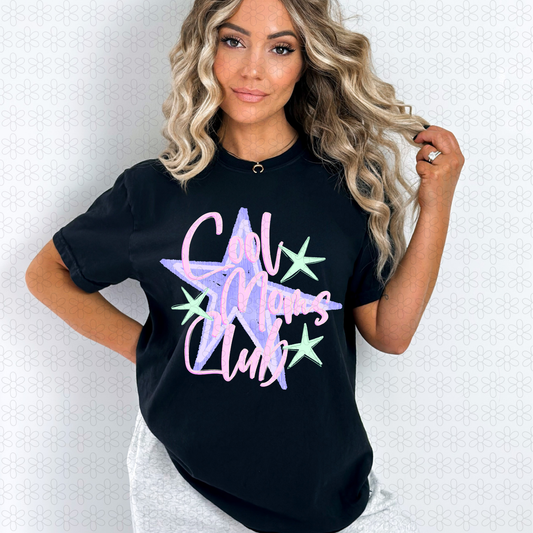 Cool Moms Club Completed Tee