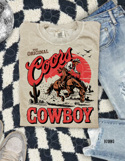 Coors Cowboy DTF Transfer
