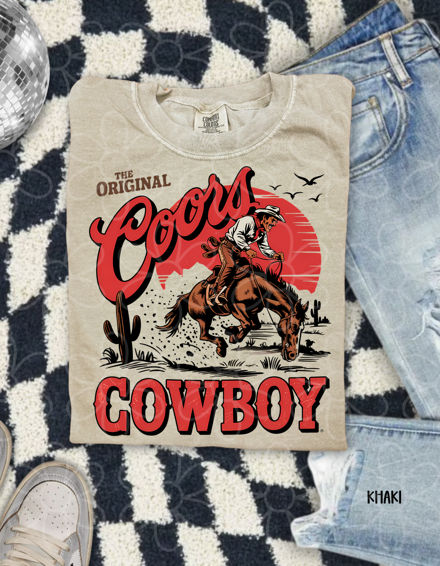 Coors Cowboy Completed Tee