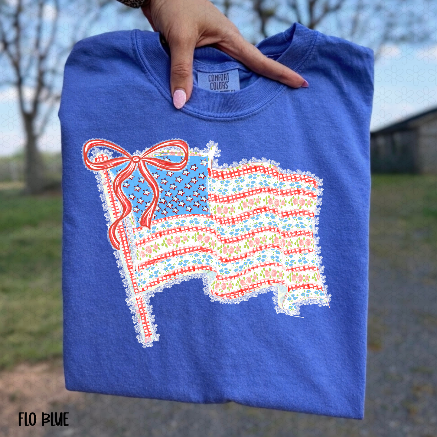 Coquette American Flag DTF Transfer