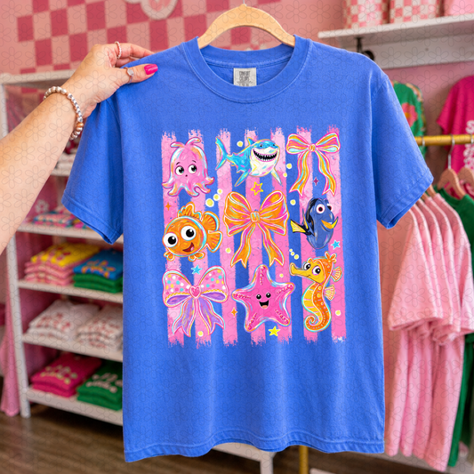 Coquette Fish Completed Tee