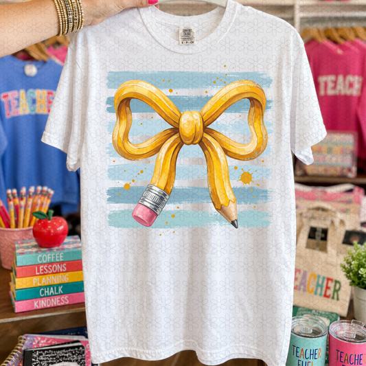 Coquette Pencil Completed Tee