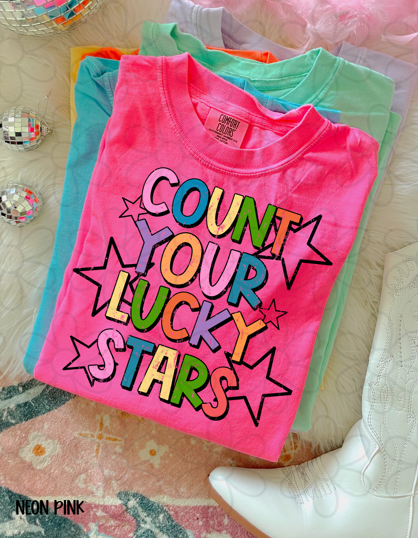 Count Your Lucky Stars Kids Completed Tee