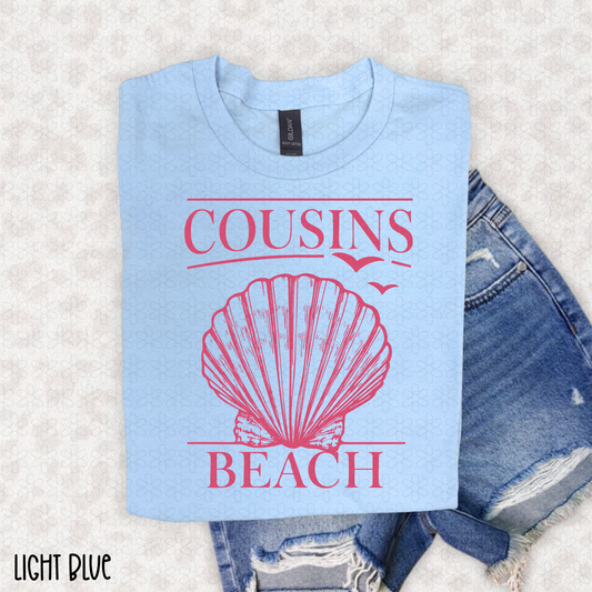 Cousins Beach Completed Tee
