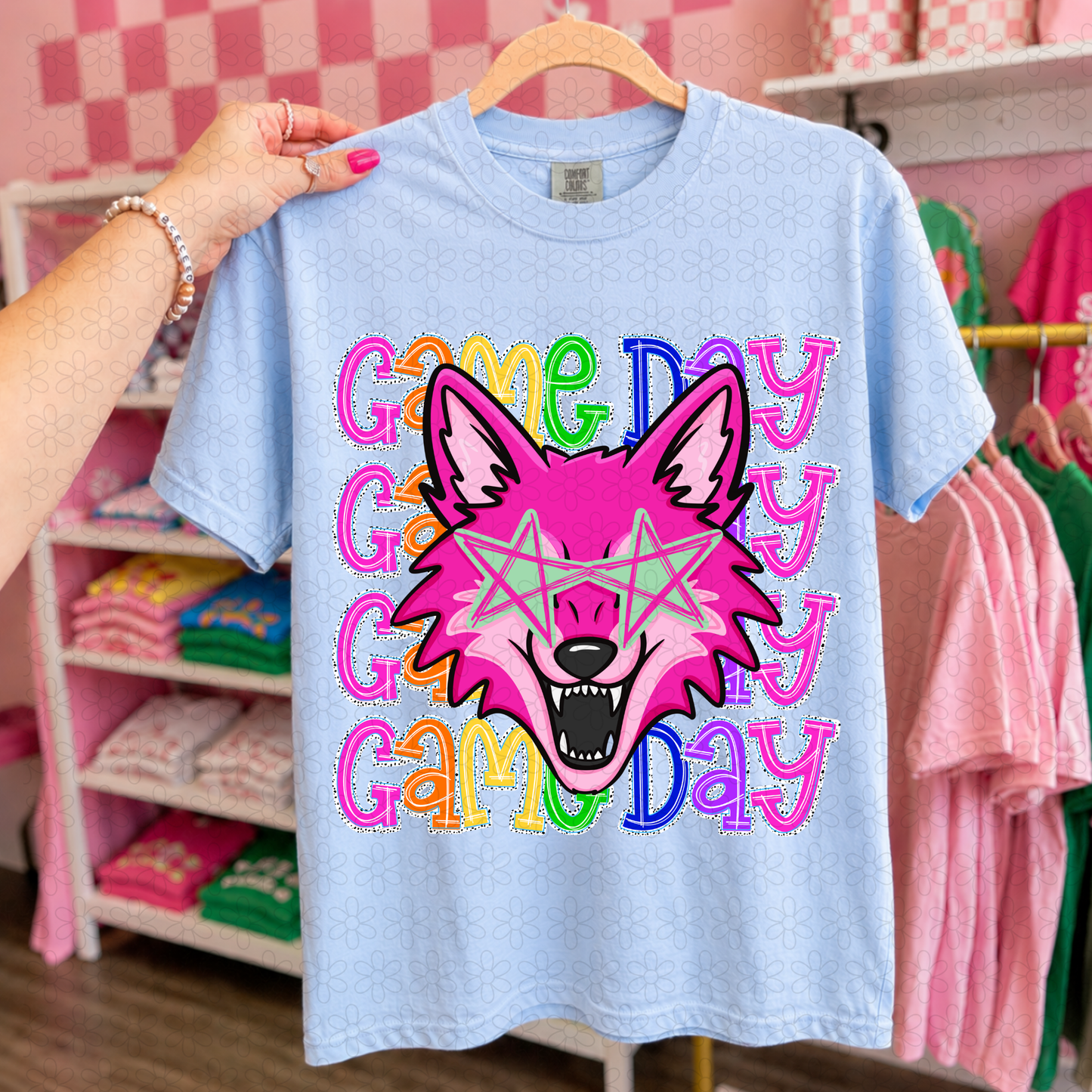 Preppy Game Day Mascots (Multiple Options) DTF Transfer