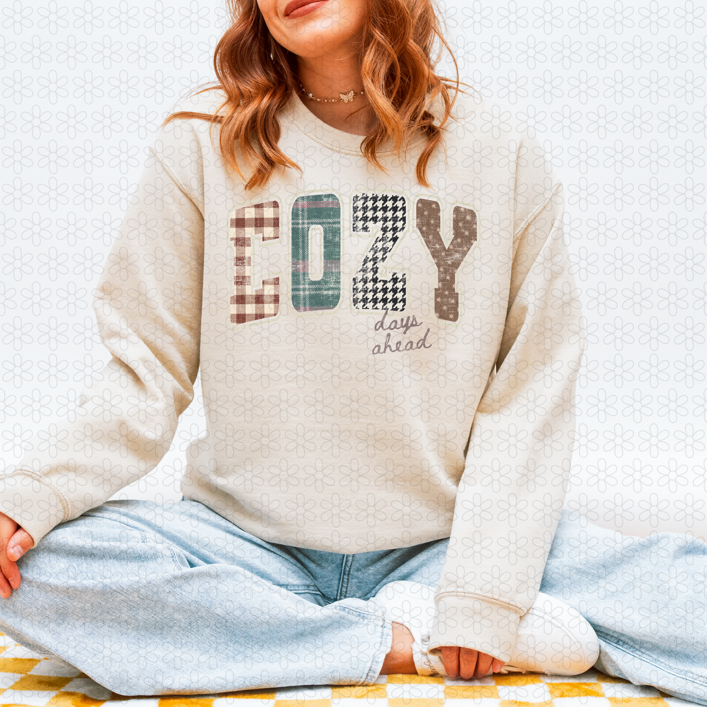 Cozy Days Ahead Completed Tee