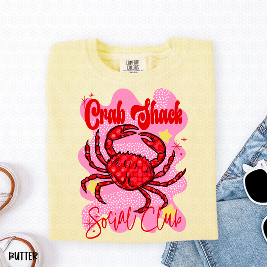 Crab Shack Social Club Completed Tee