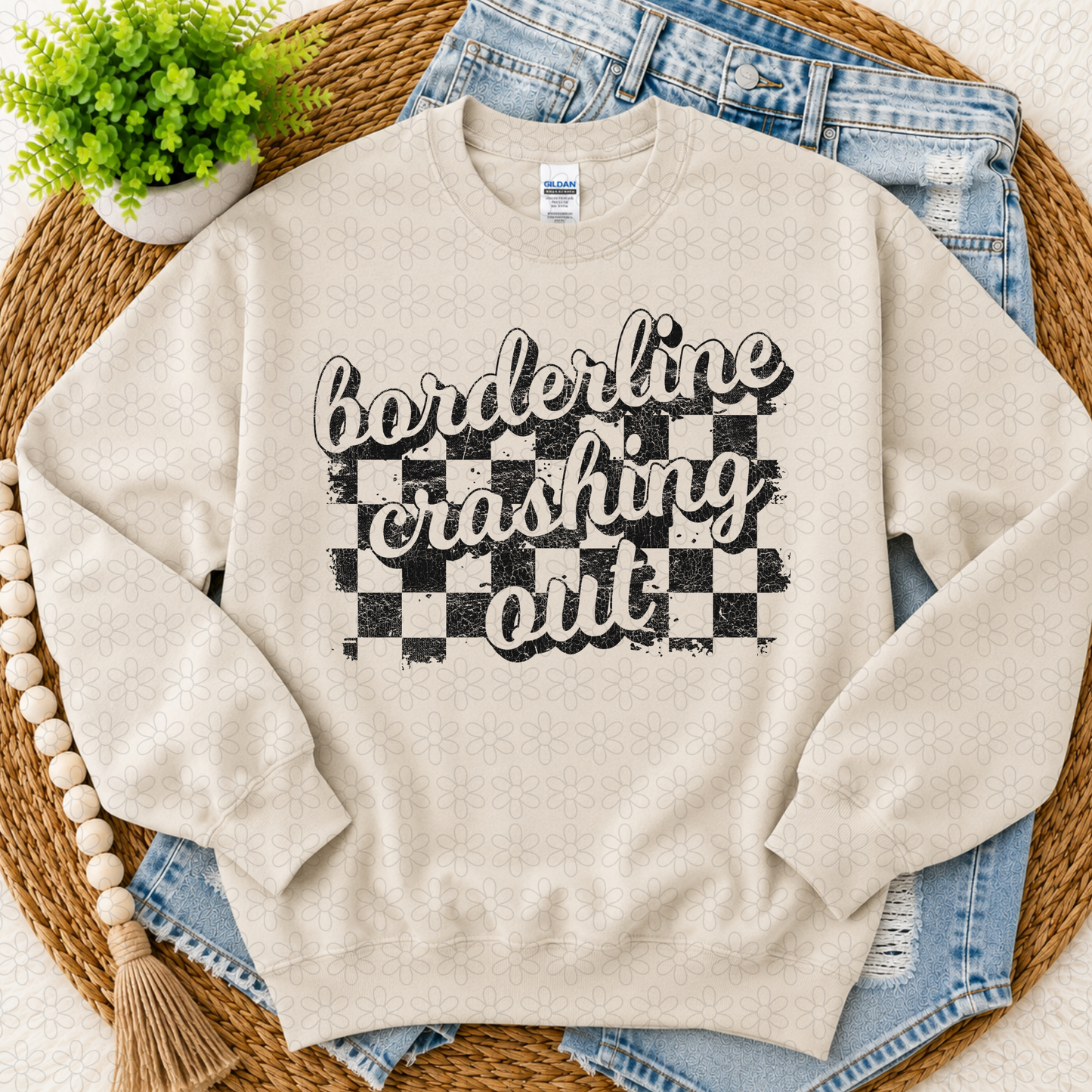 Crashing out (Multiple Color Options) DTF Transfer