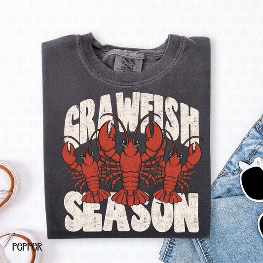 Crawfish Season- White DTF Transfer