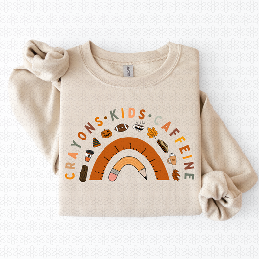 Crayons kids Caffeine Completed Tee