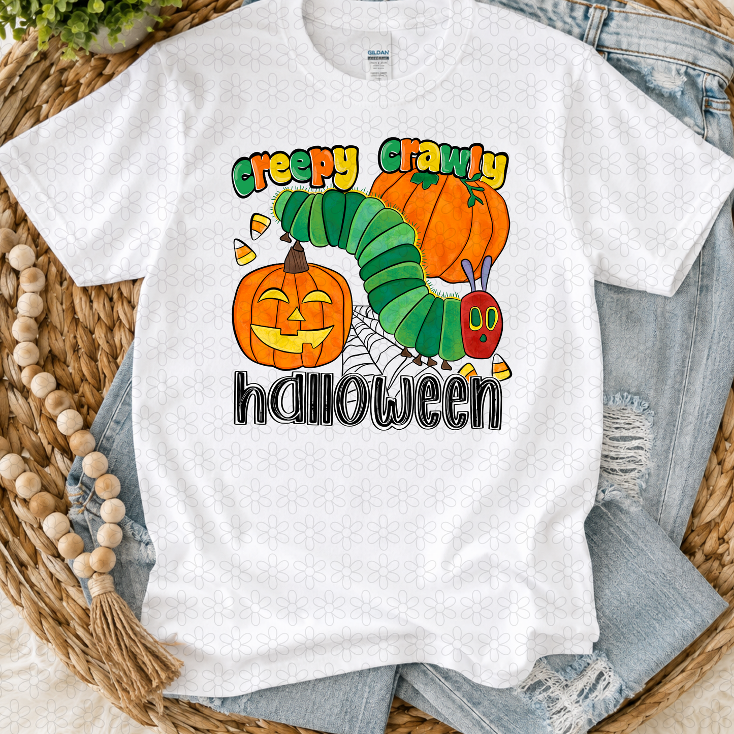 Creepy crawly halloween DTF Transfer
