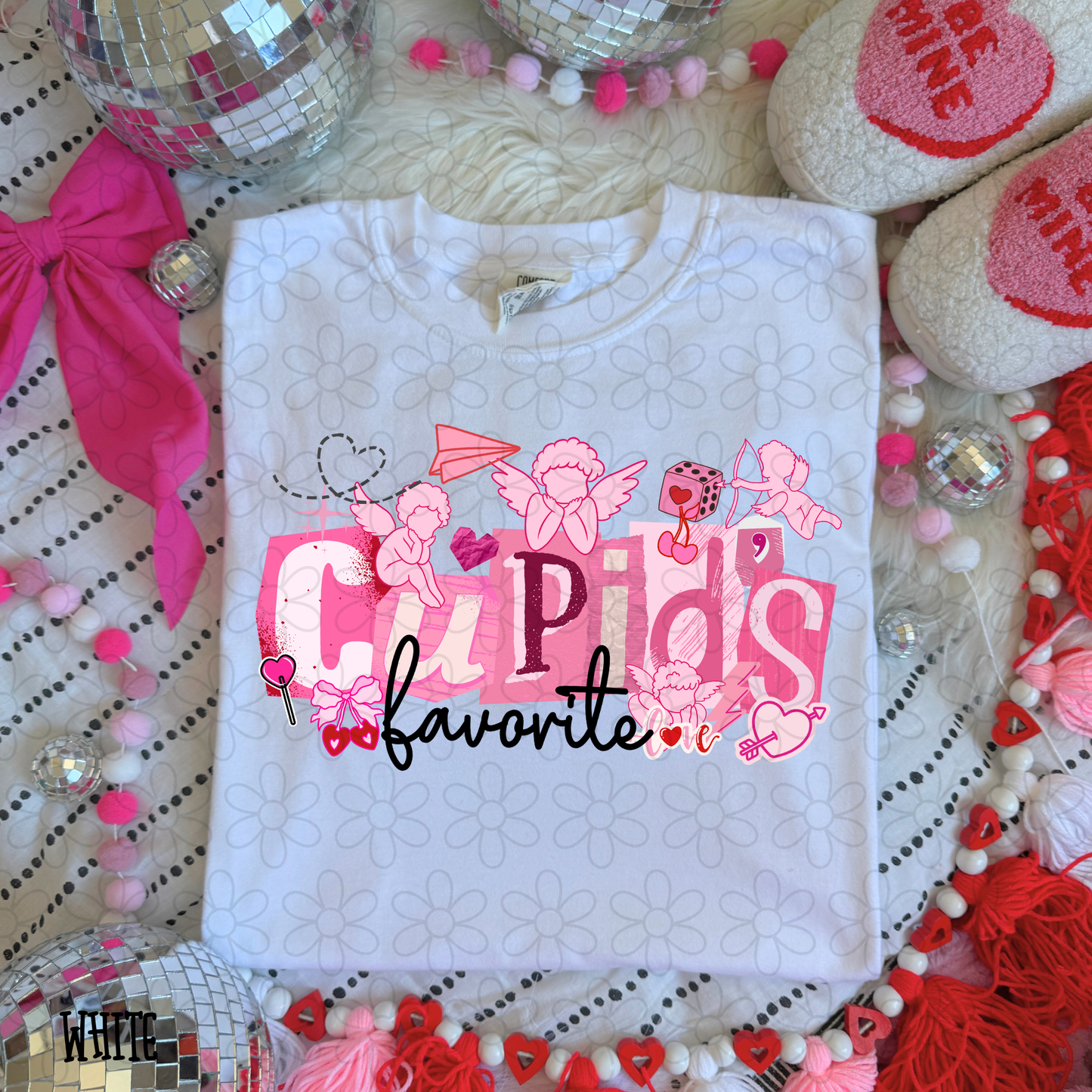 Cupids Favorite Completed Tee