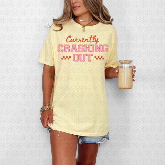 Currently Crashing out Completed Tee