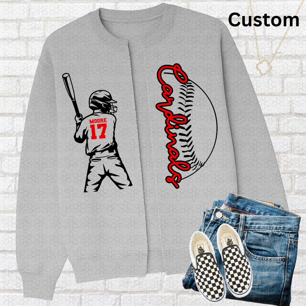 CUSTOM Sport Split  Completed Tee