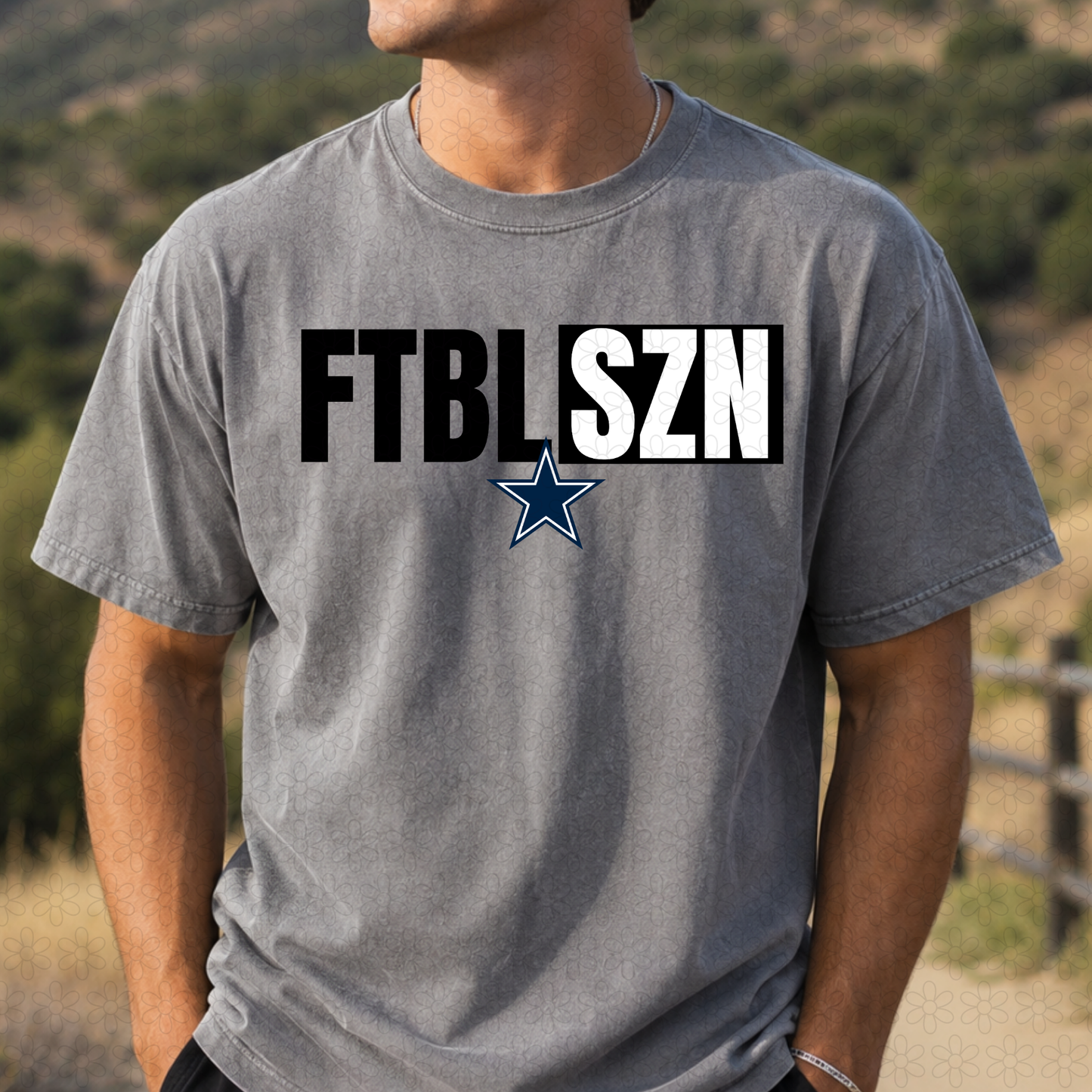 Custom Football season Completed Tee
