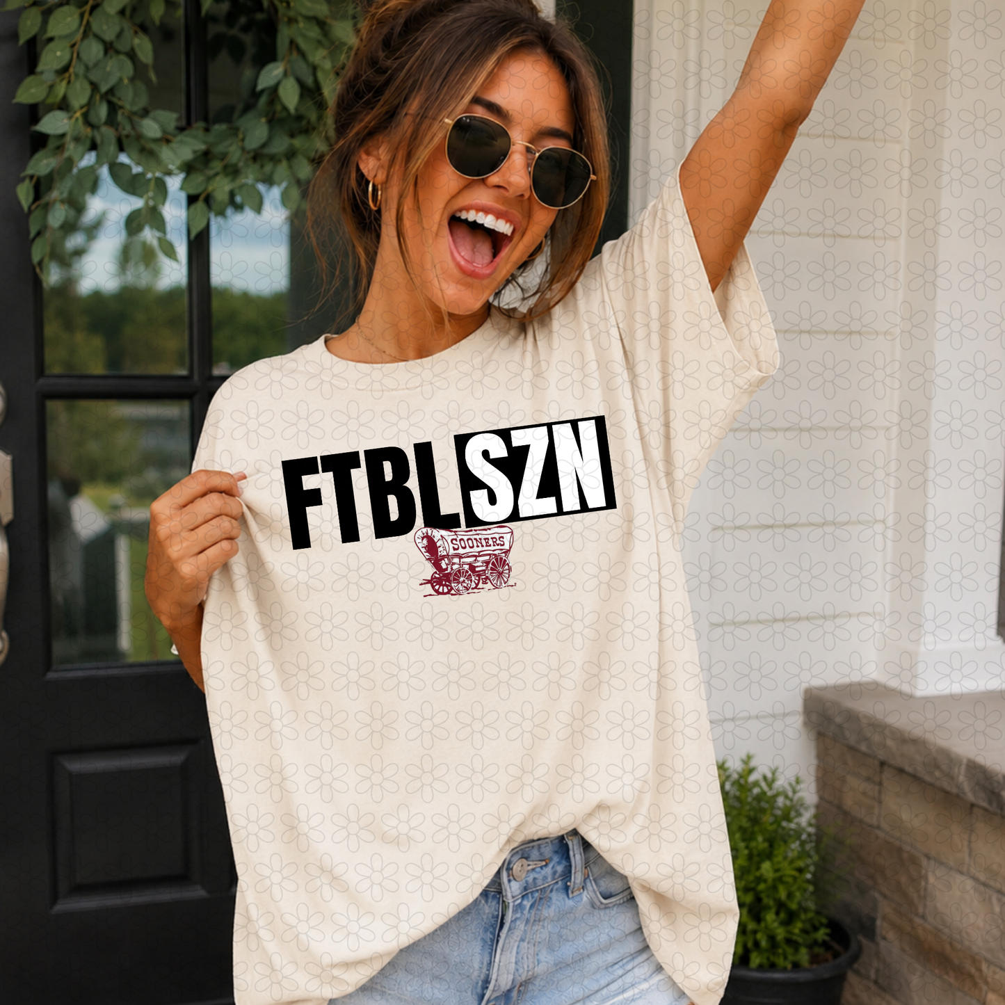Custom Football season Completed Tee