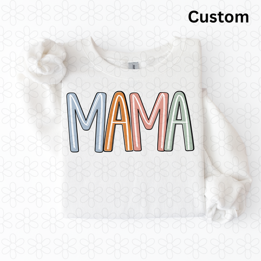 Custom Girl Fall Alpha Completed Tee