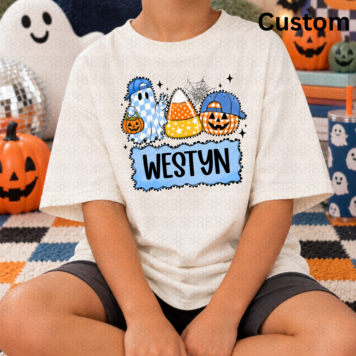 Custom Halloween Nameplate (Boy/Girl Options) DTF Transfer