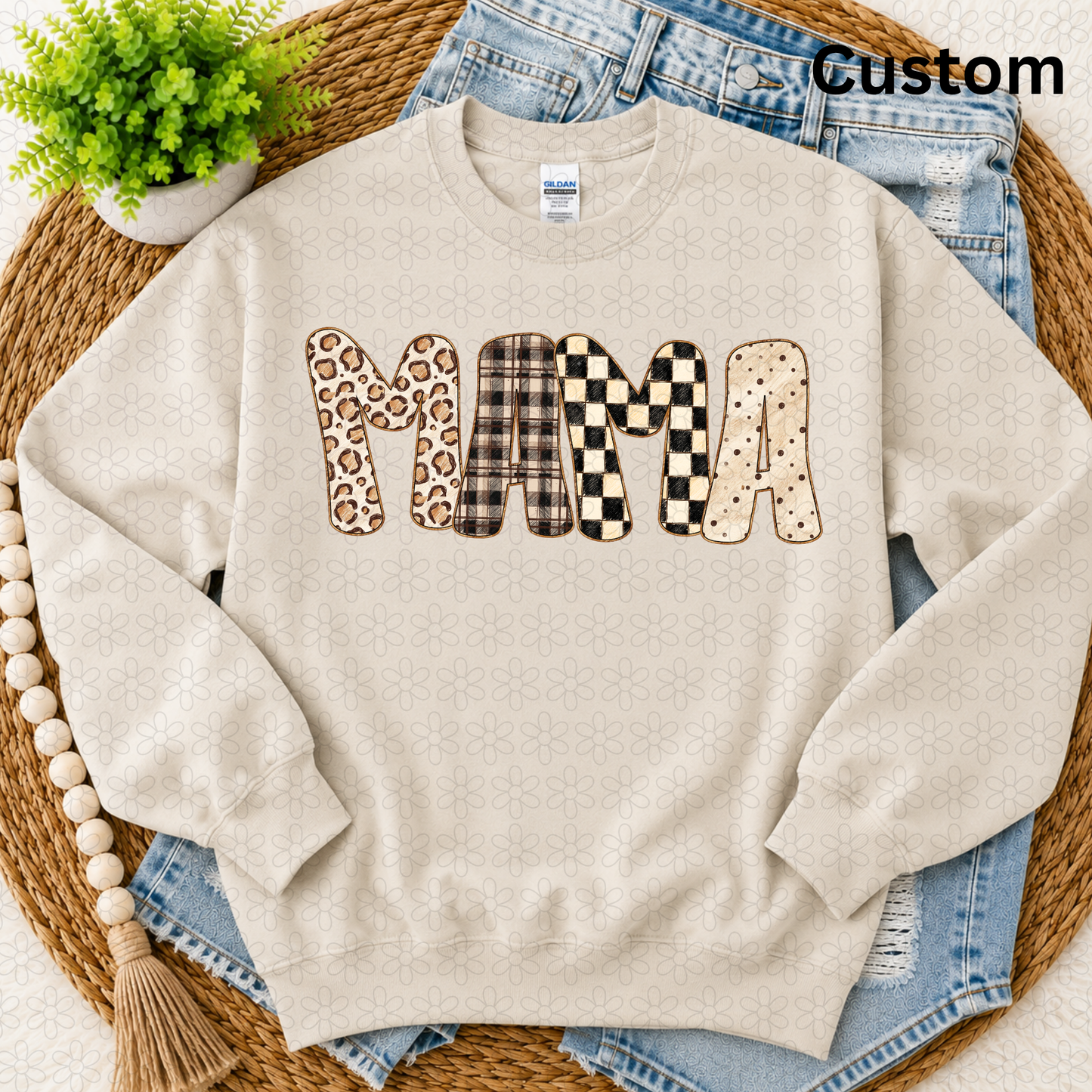 Custom Leopard Fall Alpha DTF Transfer