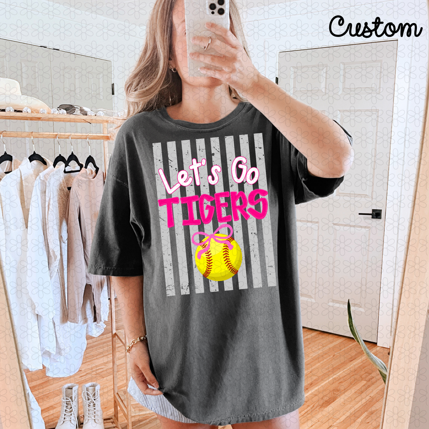 Custom  Let's Go Sports Complete Tee