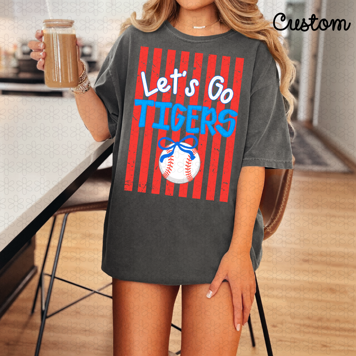 Custom  Let's Go Sports Complete Tee