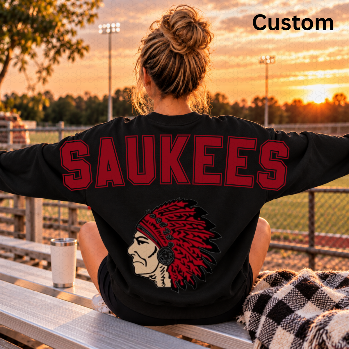 Custom New Across The Back Big Back - Must email Logo Completed Tee