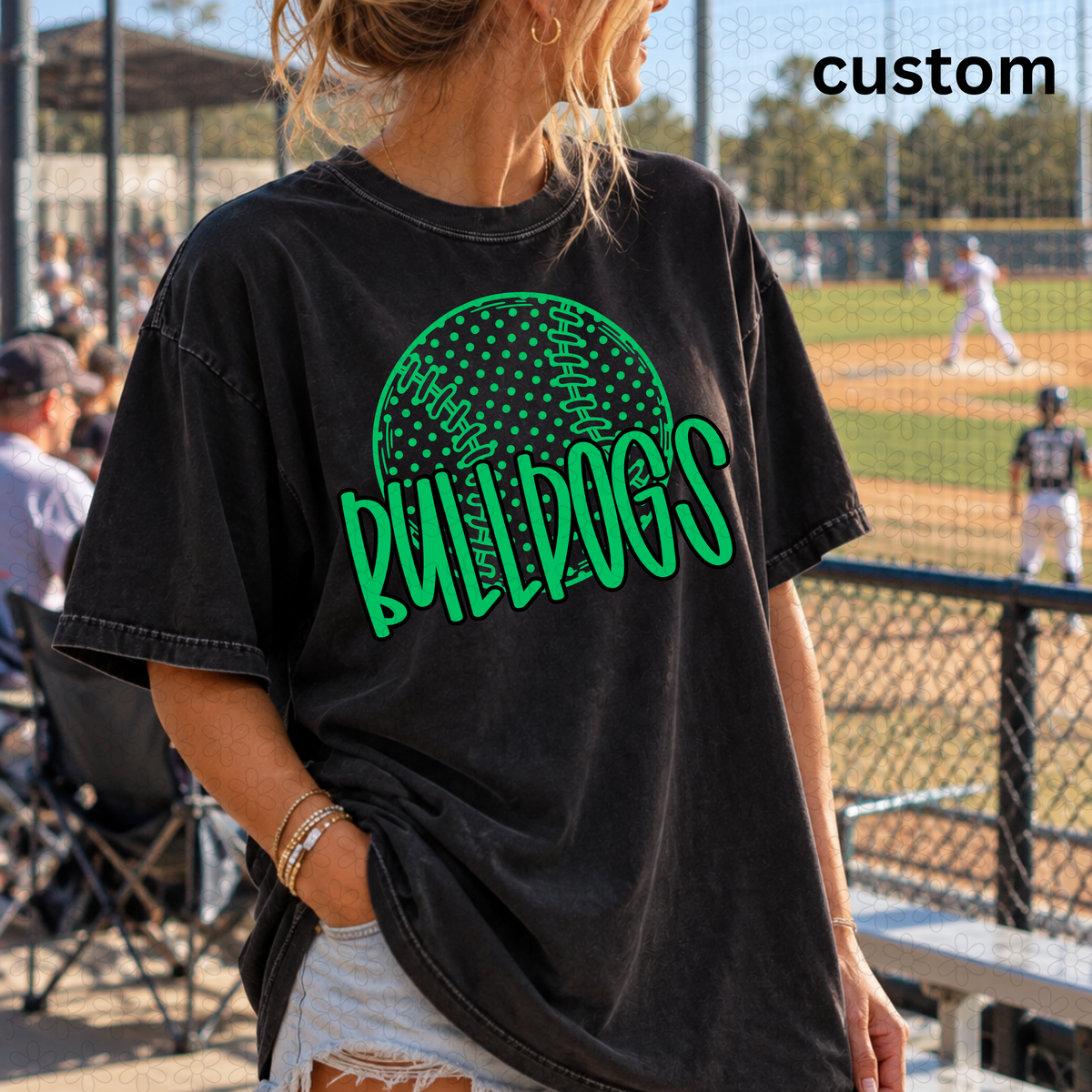 Custom Polka Sports (Multiple Sport Options) DTF Transfer