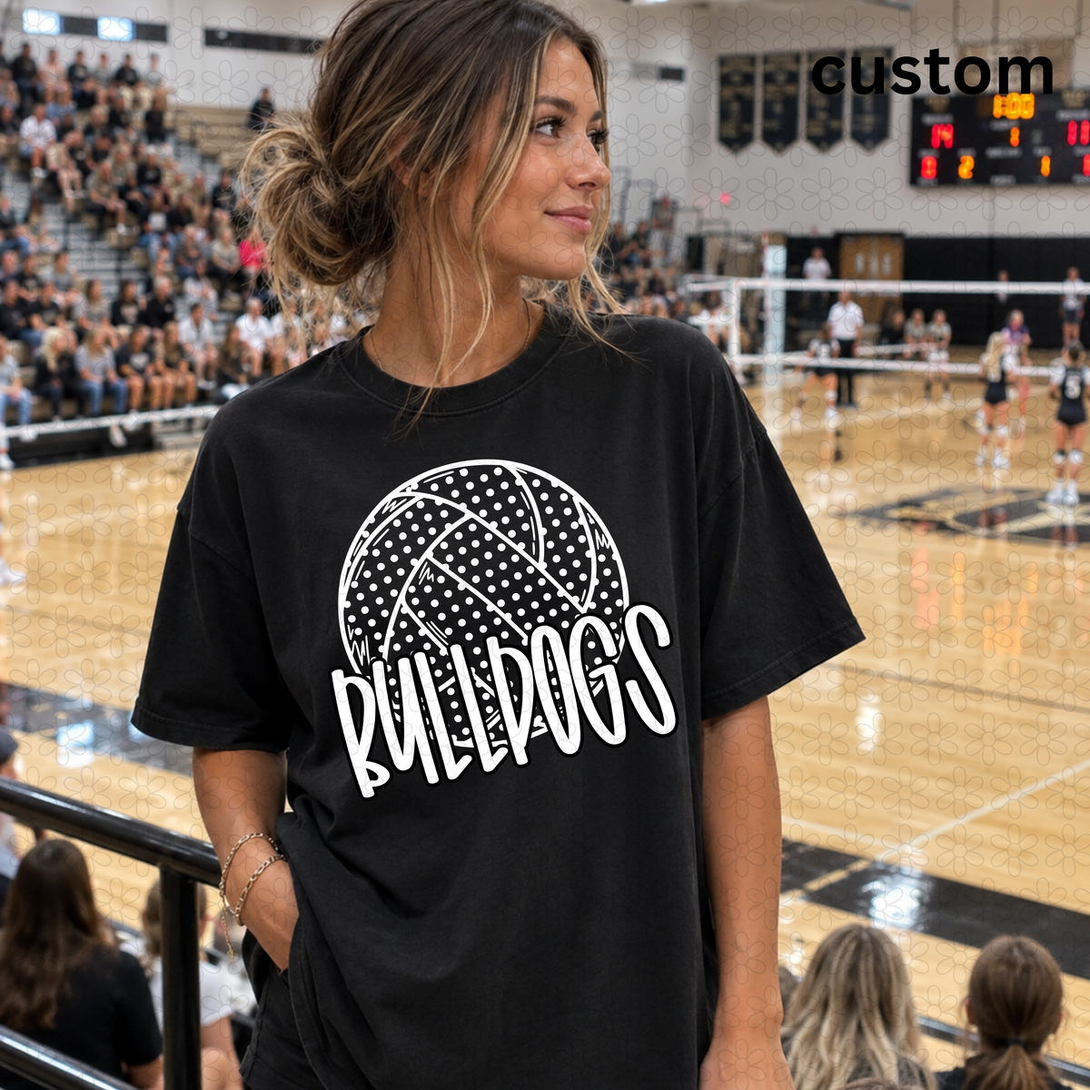 Custom Polka Sports (Multiple Sport Options) DTF Transfer