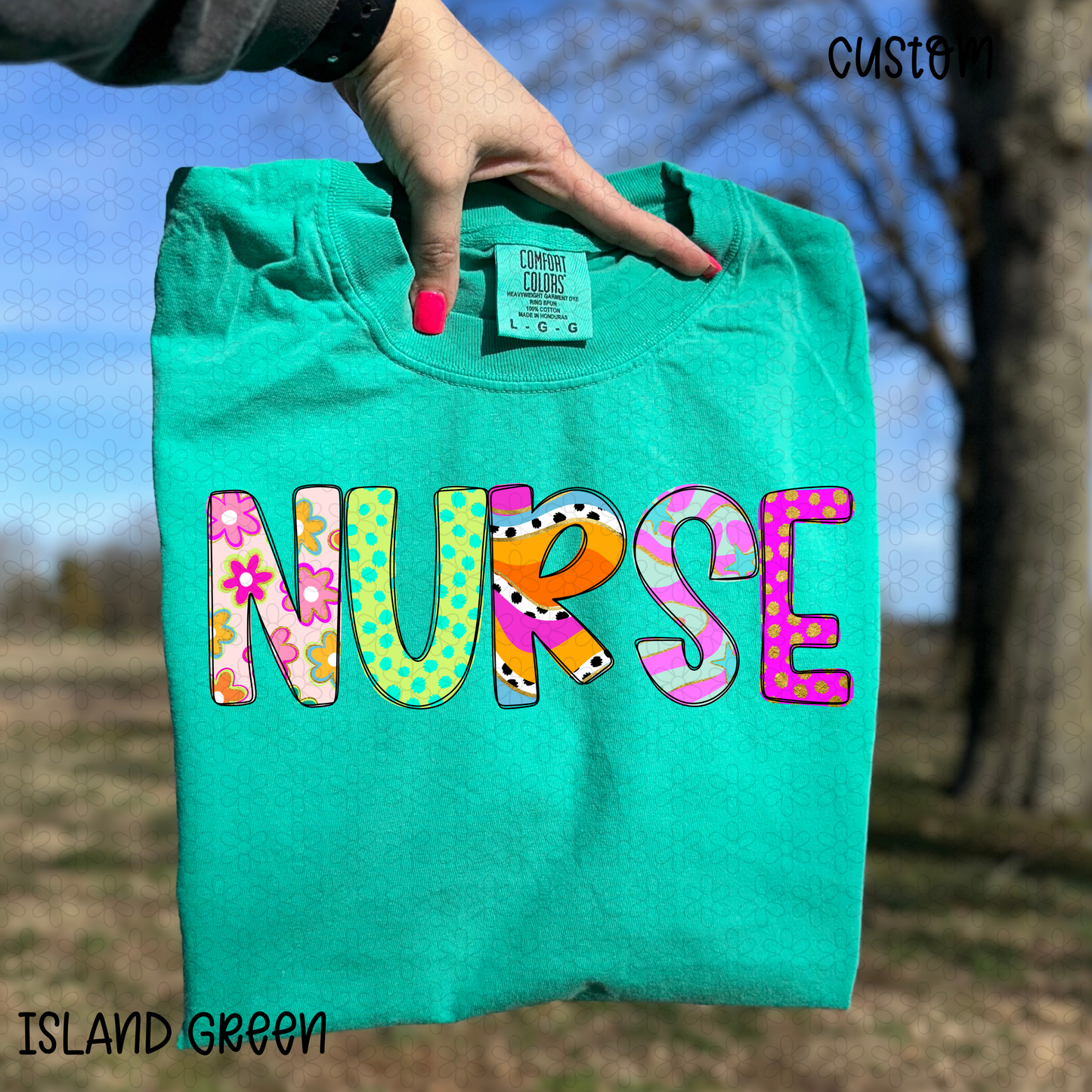 Custom Rowdy Names DTF Transfer