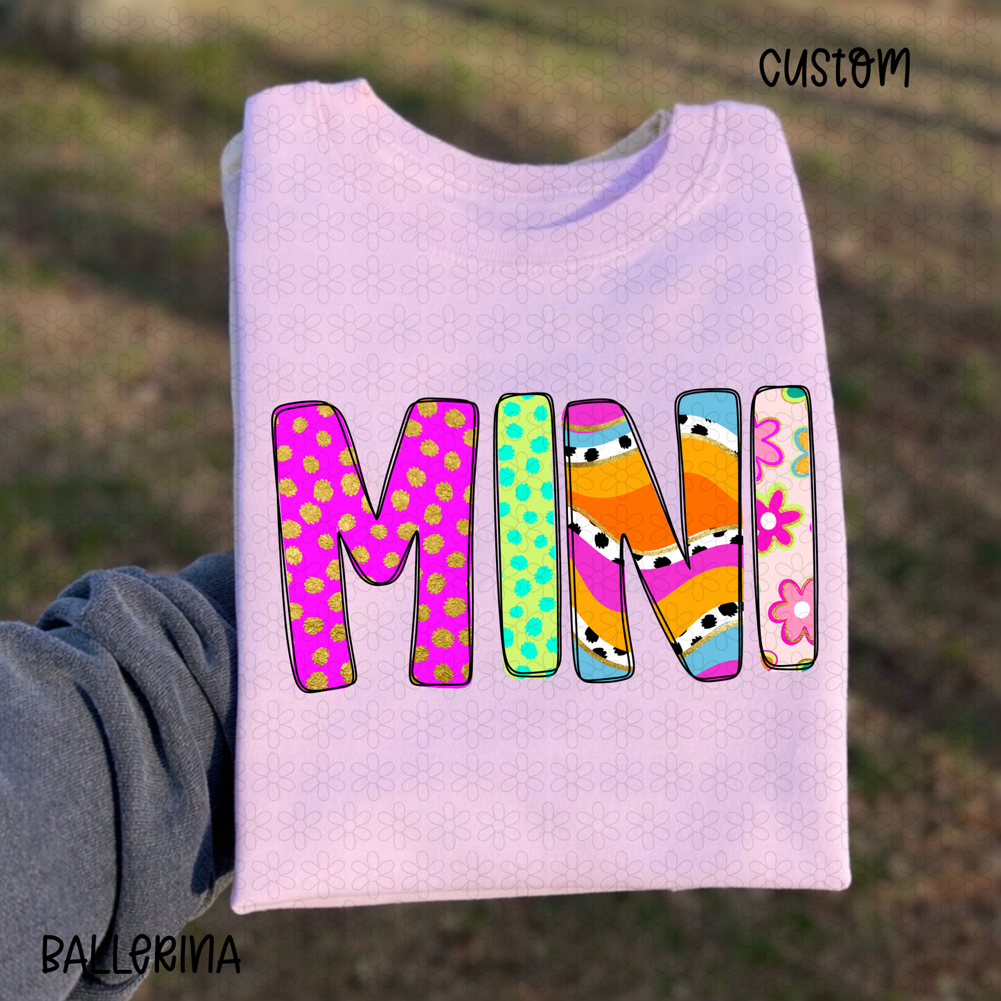 Custom Rowdy Names DTF Transfer