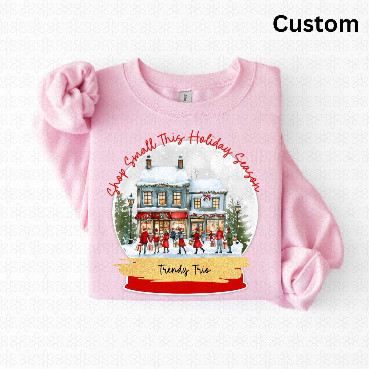 Custom Shop Small Snow Globe Completed Tee