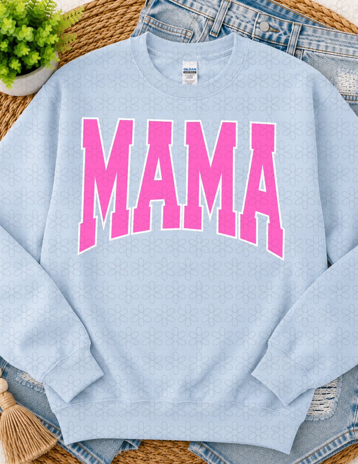 Custom Varsity Mascot DTF Transfer