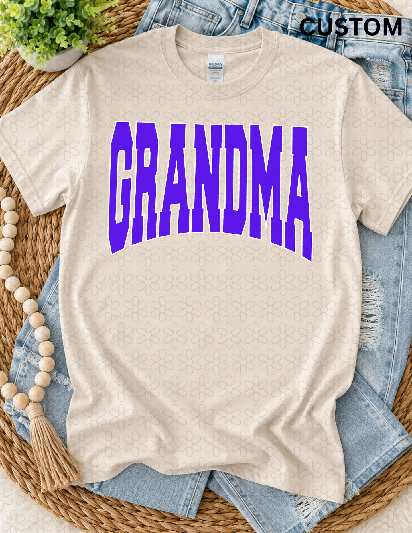 Custom Varsity Mascot DTF Transfer