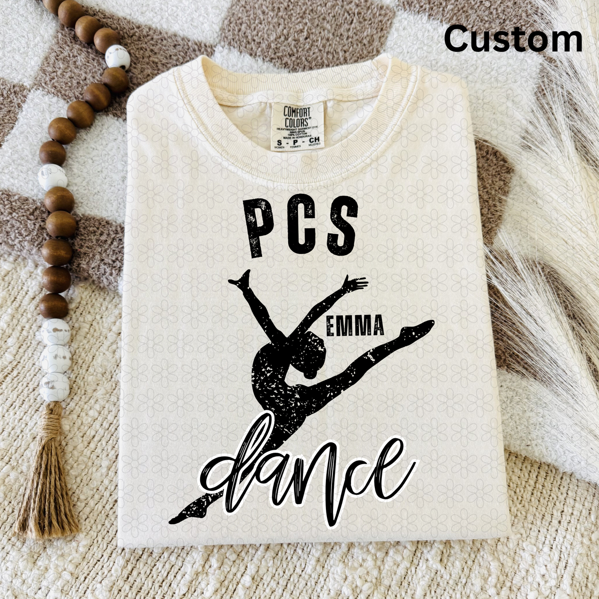 Custom dance distressed DTF Transfer