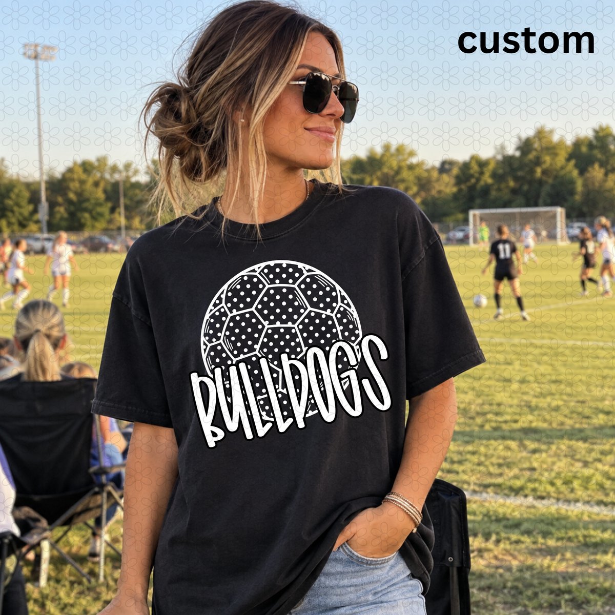 Custom Polka Sports (Multiple Sport Options) DTF Transfer