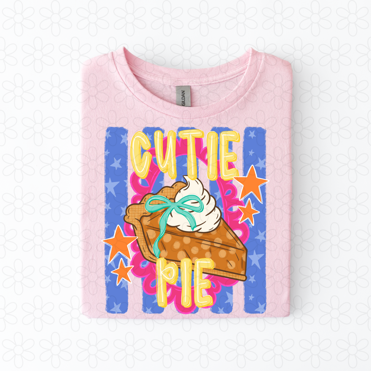 Cutie Pie Completed Tee