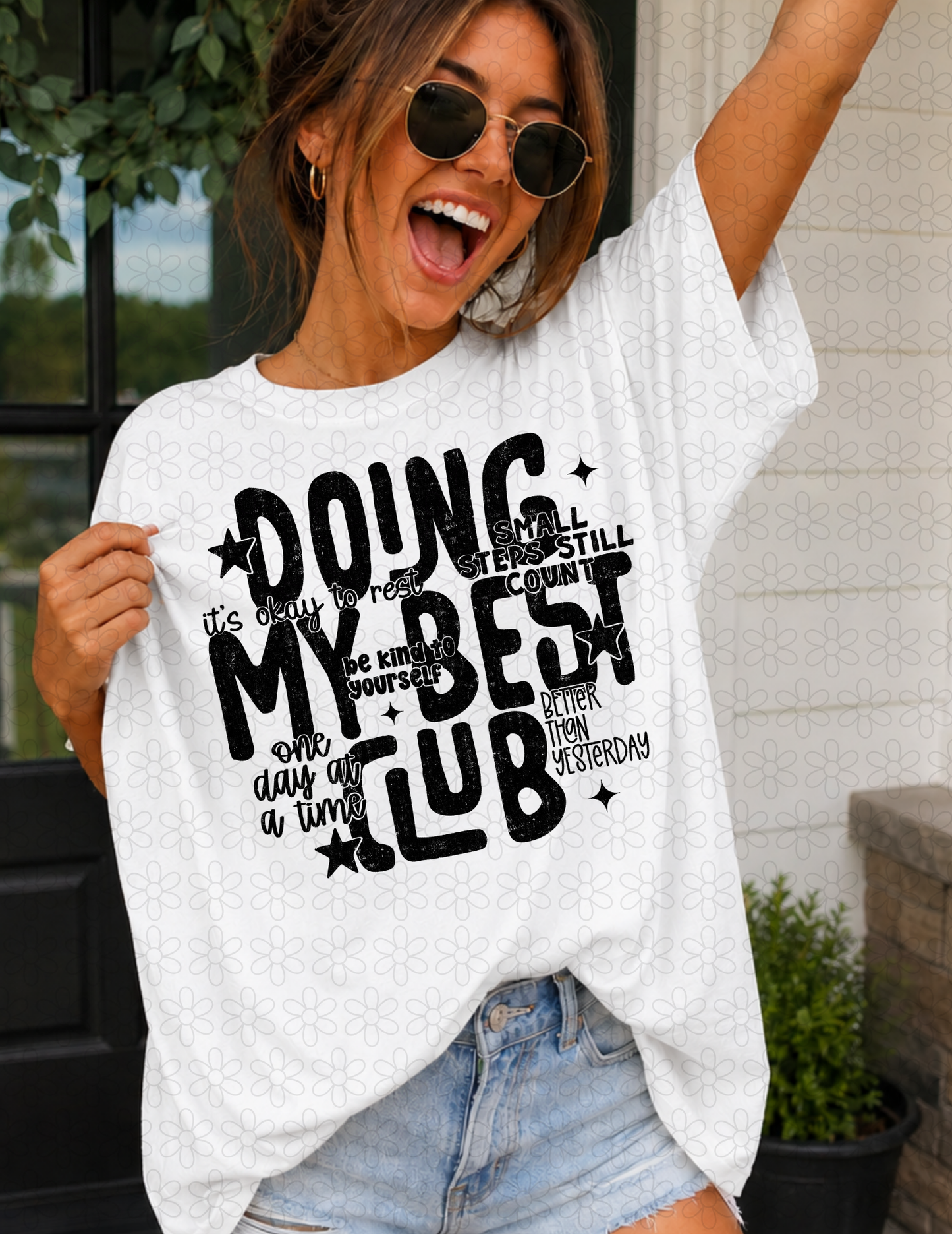 DOING MY BEST CLUB (Multiple Colors) DTF Transfer