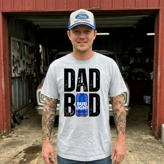 Dad Bod Beer (Multiple Options) DTF Transfer