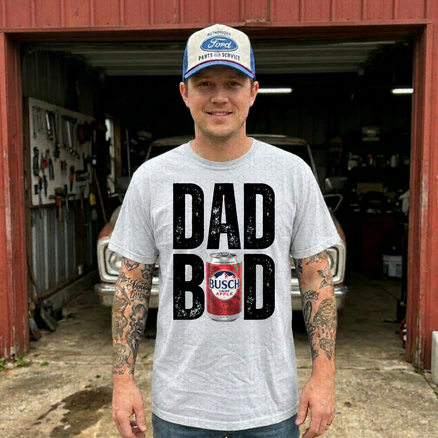 Dad Bod Beer (Multiple Options) DTF Transfer