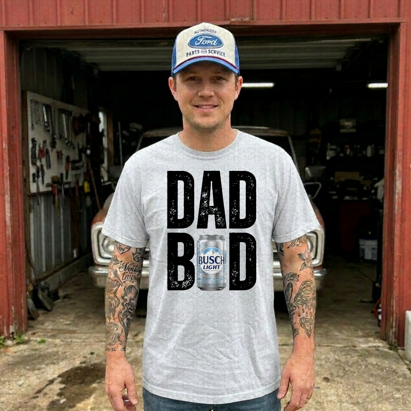 Dad Bod Beer (Multiple Options) DTF Transfer