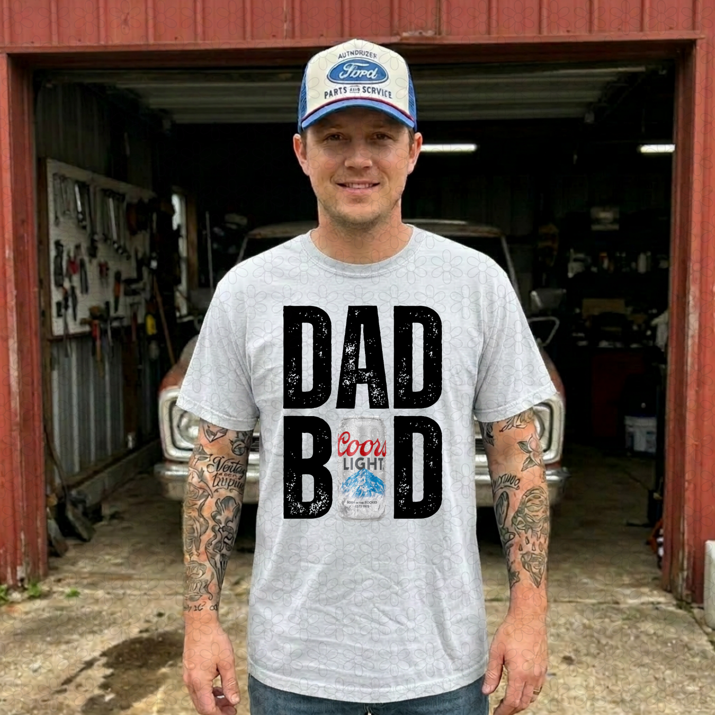 Dad Bod Beer (Multiple Options) DTF Transfer