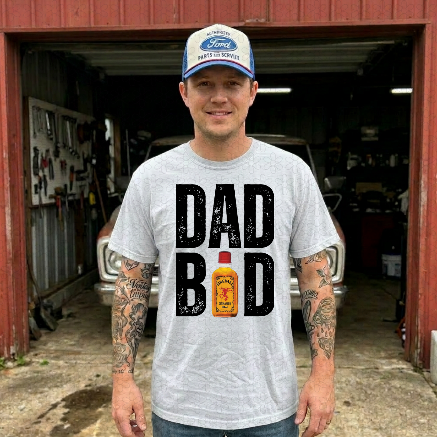 Dad Bod Beer (Multiple Options) DTF Transfer