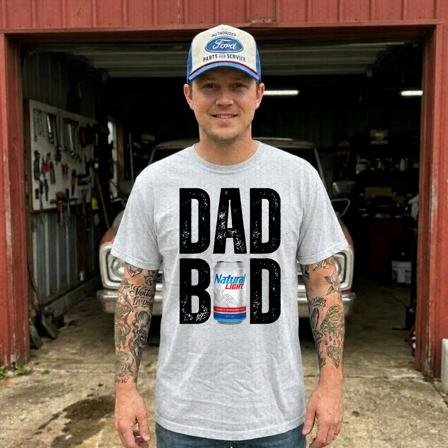 Dad Bod Beer (Multiple Options) DTF Transfer