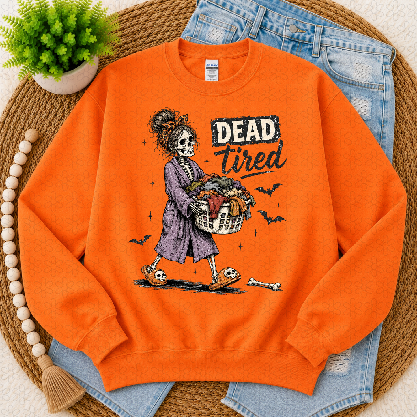 Dead Tired Skeleton Completed Tee
