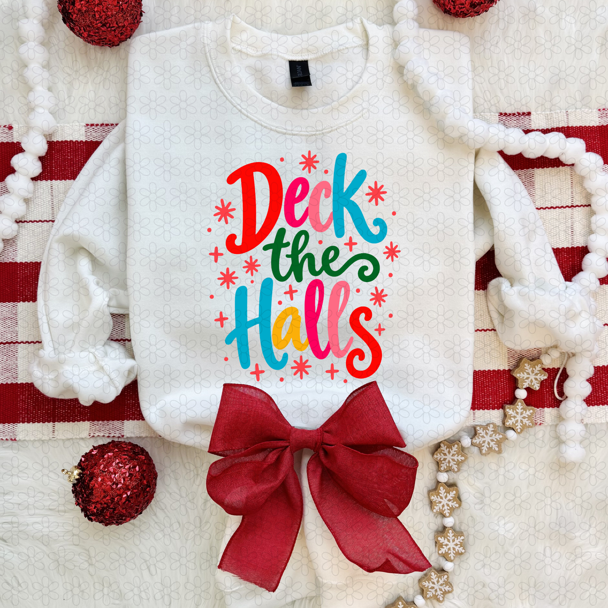 Deck the Halls Completed Tee