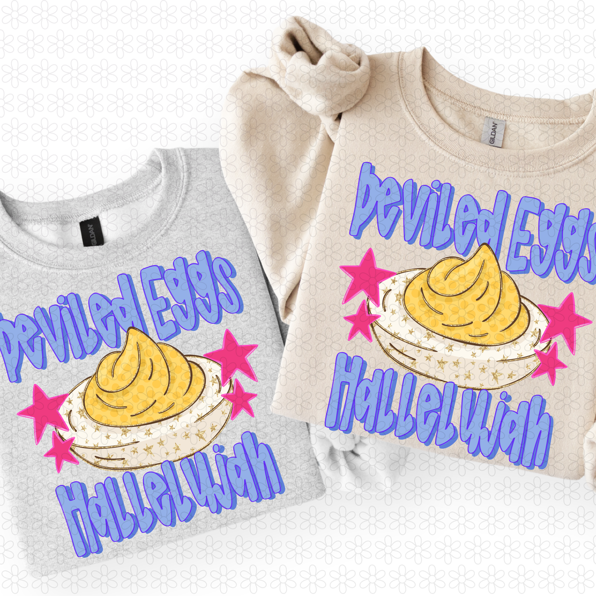 Deviled Eggs Hallelujah Completed Tee