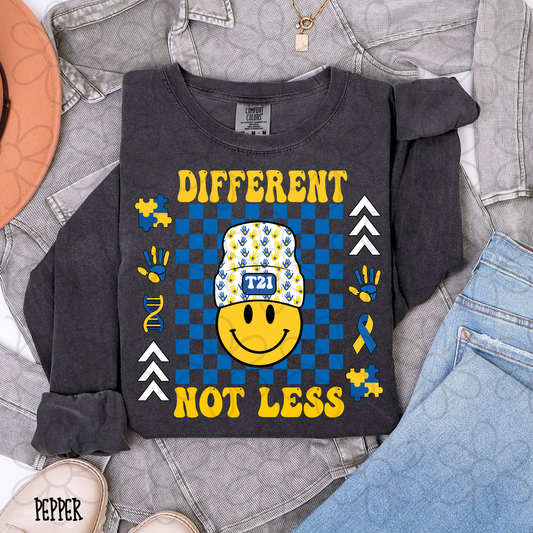 Different Not Less DTF Transfer