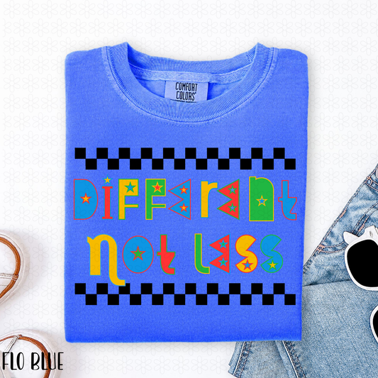 Different Not Less DTF Transfer