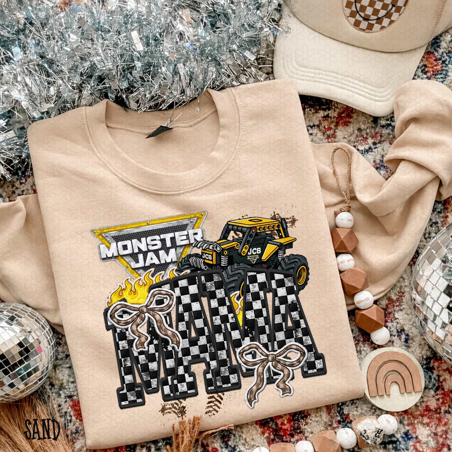 Monster Jam Mama Bows (Multiple Options) DTF Transfer